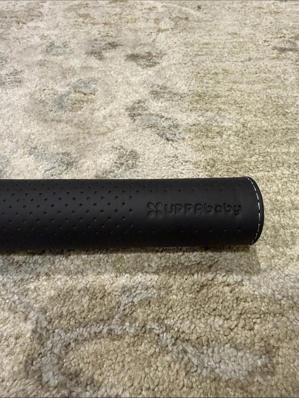 UPPAbaby Leather Bumper Bar Cover - Black, One Size